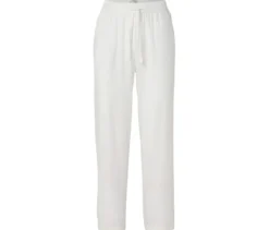Leinenhose, weiß