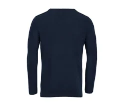 Leinen-Pullover, navy