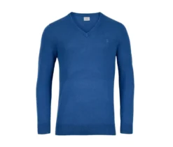 Leinen-Pullover, royalblau