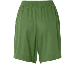 Leinenshorts, grün