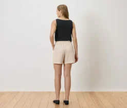 Leinenshorts, sand