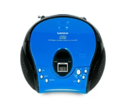 Lenco »SCD-24 Boombox« CD-Player mit Radio und Kopfhöreranschluss, blau