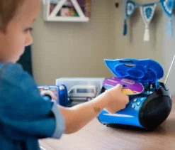 Lenco »SCD-24 Boombox« CD-Player mit Radio und Kopfhöreranschluss, blau