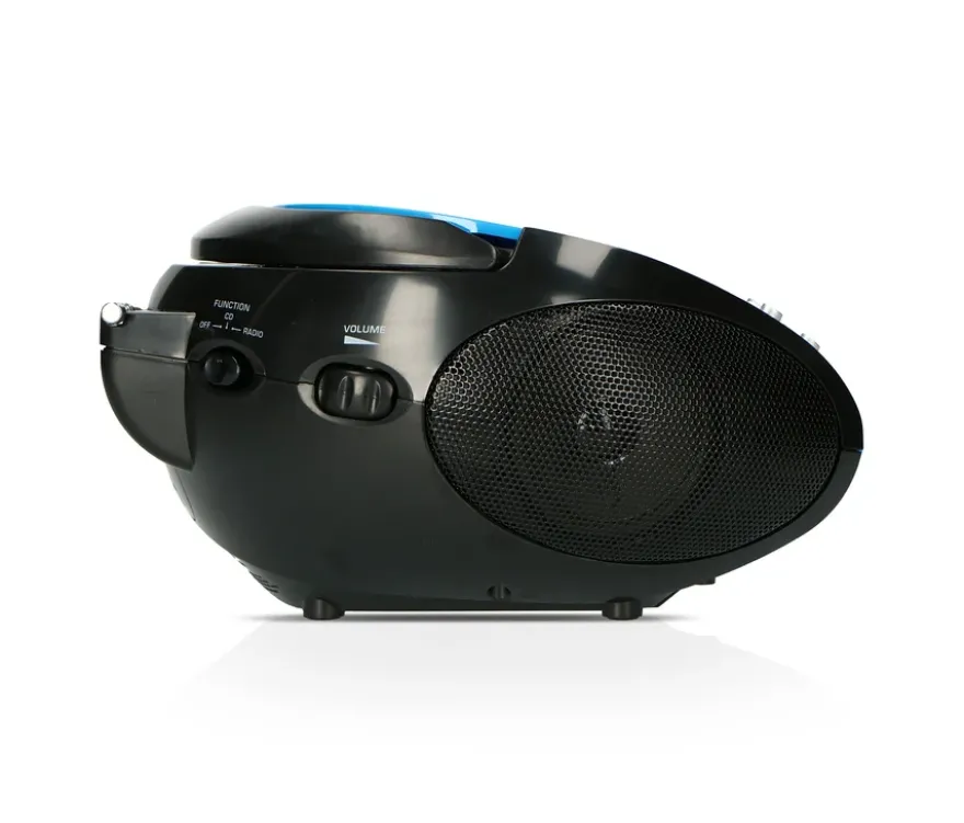 Lenco »SCD-24 Boombox« CD-Player mit Radio und Kopfhöreranschluss, blau