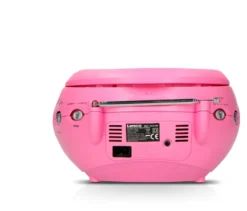 Lenco »SCD-24 Boombox« CD-Player mit Radio und Kopfhöreranschluss, pink