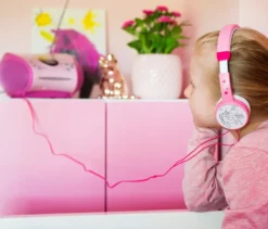 Lenco »SCD-24 Boombox« CD-Player mit Radio und Kopfhöreranschluss, pink