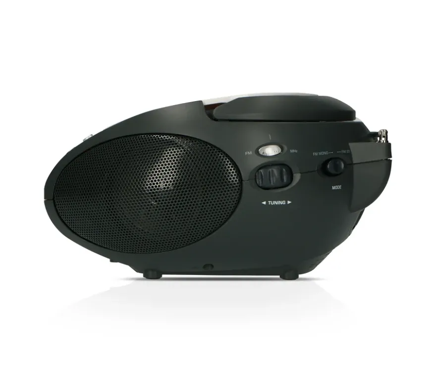 Lenco »SCD-24 Boombox« CD-Player mit Radio und Kopfhöreranschluss, weiß