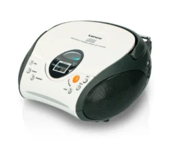 Lenco »SCD-24 Boombox« CD-Player mit Radio und Kopfhöreranschluss, weiß