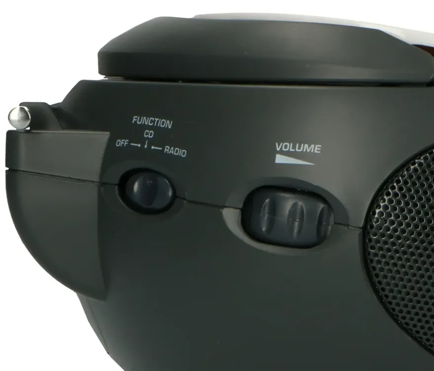 Lenco »SCD-24 Boombox« CD-Player mit Radio und Kopfhöreranschluss, weiß