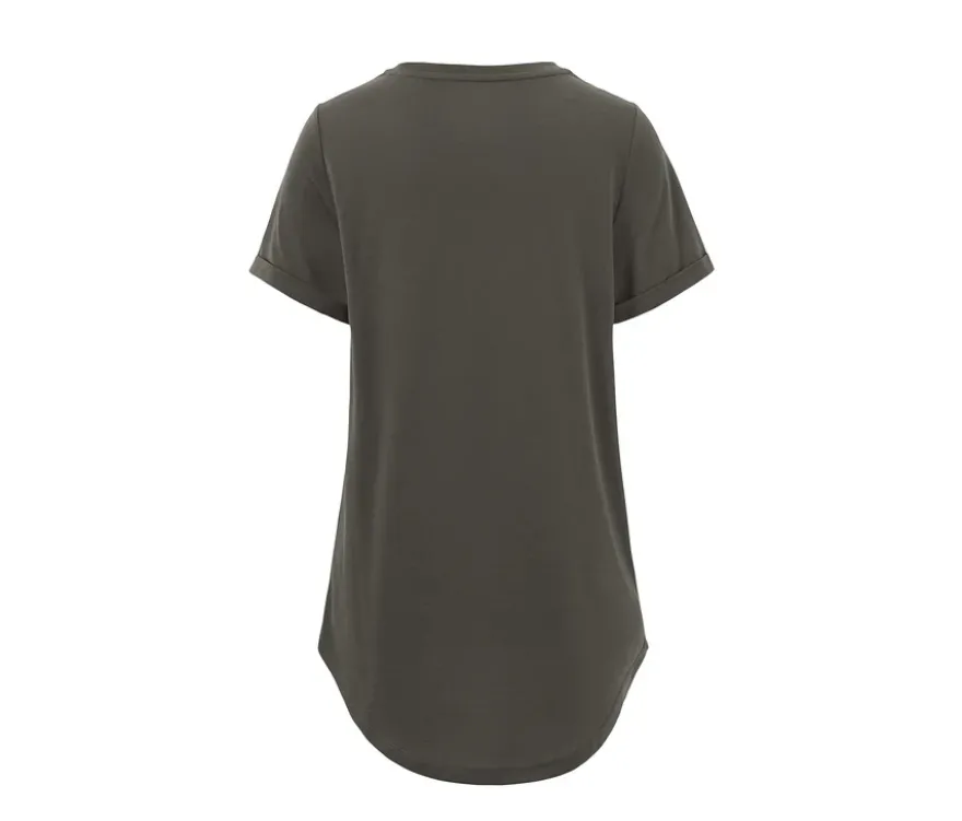 Longshirt, olivgrün