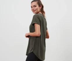 Longshirt, olivgrün