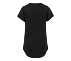 Longshirt, schwarz