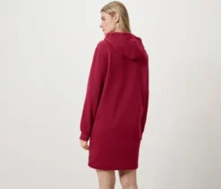 Loungewear-Kleid, dunkelrot