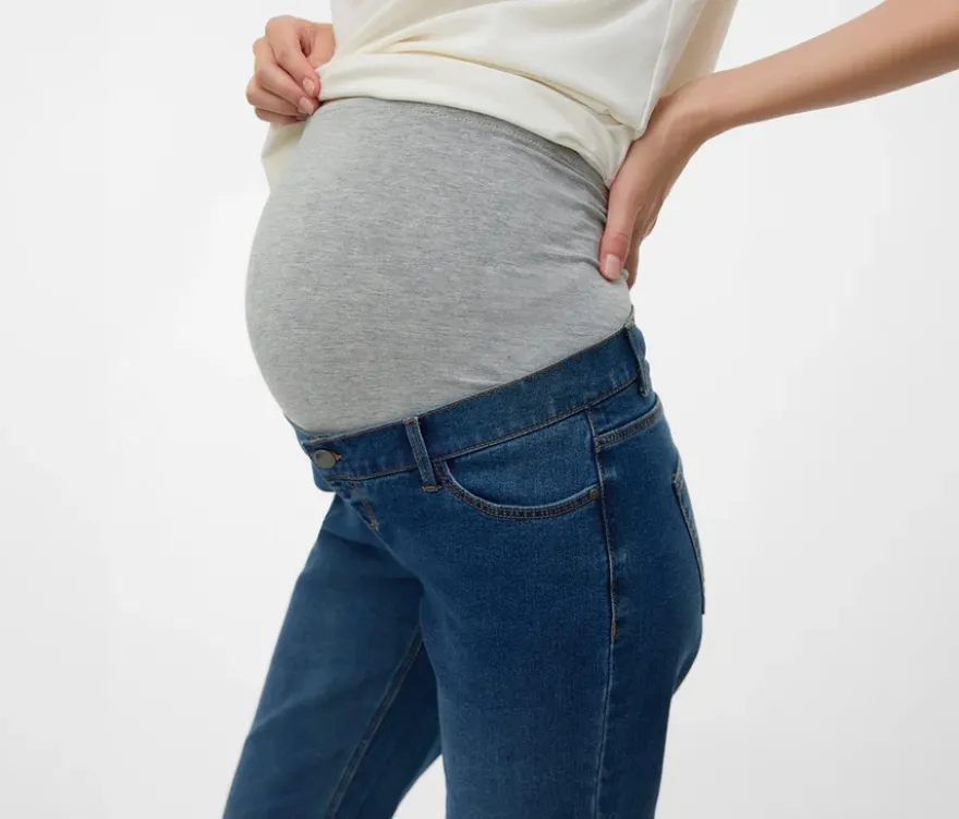 MAMALICIOUS Flared Jeans »MLEDINA«