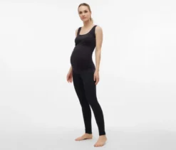 MAMALICIOUS Tanktop »MLHEAL«, one size, schwarz
