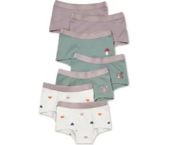 7 Mädchen-Pantys