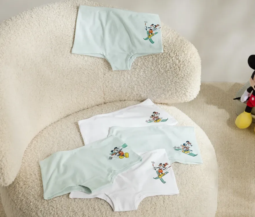 5 Mädchen-Pantys »Mickey and Friends«