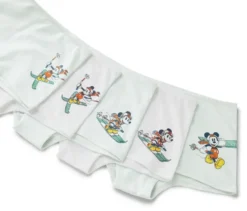 5 Mädchen-Pantys »Mickey and Friends«
