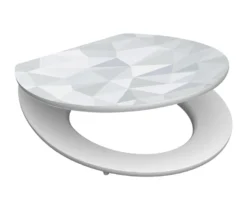 MDF WC-Sitz High Gloss Geo