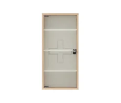 Medikamentenschrank, 1-türig, Eiche hell
