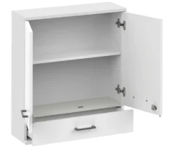 Medizinschrank »Galeno«, 2-türig, 1 Schublade, matt weiß