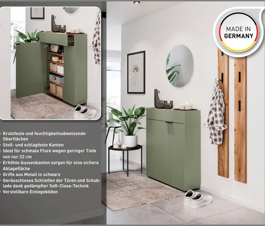 Mehrzweckschrank »Ameca«, taupegrün