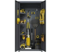 Metall-Gartenschrank
