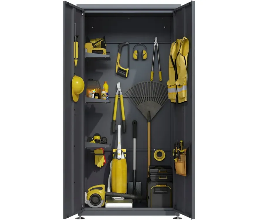 Metall-Gartenschrank
