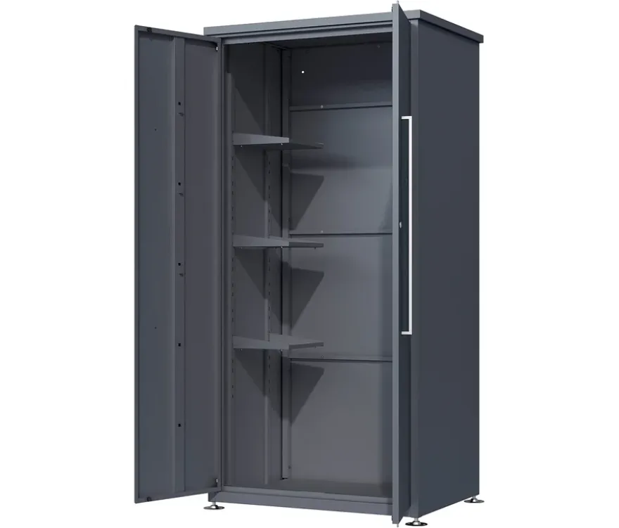 Metall-Gartenschrank