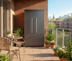 Metall-Gartenschrank