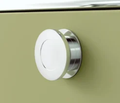 Metall-Kommode »CN3« mit 3 Klappenfächern, pistazie