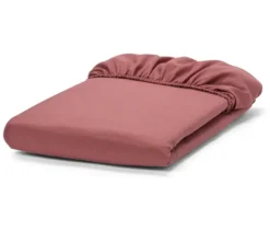 Microfaser-Spannbettlaken, rosa, Normalgröße