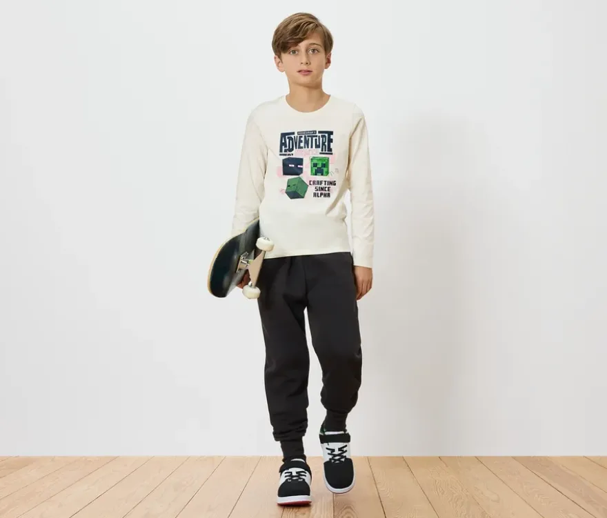 2 MINECRAFT Kinder-T-Shirts