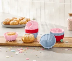 12 Mini-Gugelhupfformen