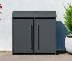Mülltonnenbox, 2er