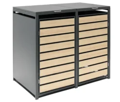 Mülltonnenbox, 2er