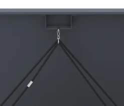 Mülltonnenbox mit Trethebel für 3 Mülltonnen á 240 l