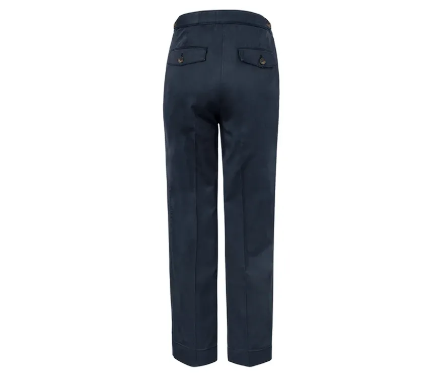 Moderne Chino, dunkelblau