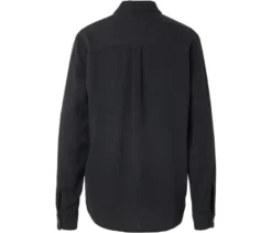 Musselin-Bluse, schwarz