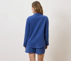 Musselin-Shorty-Pyjama-Set