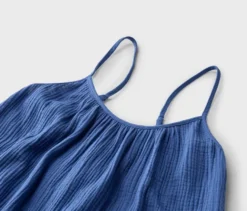 Musselin-Trägernachthemd