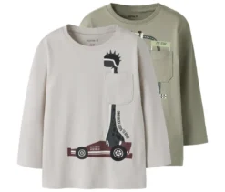 2 NAME IT Kinder-Langarmshirts