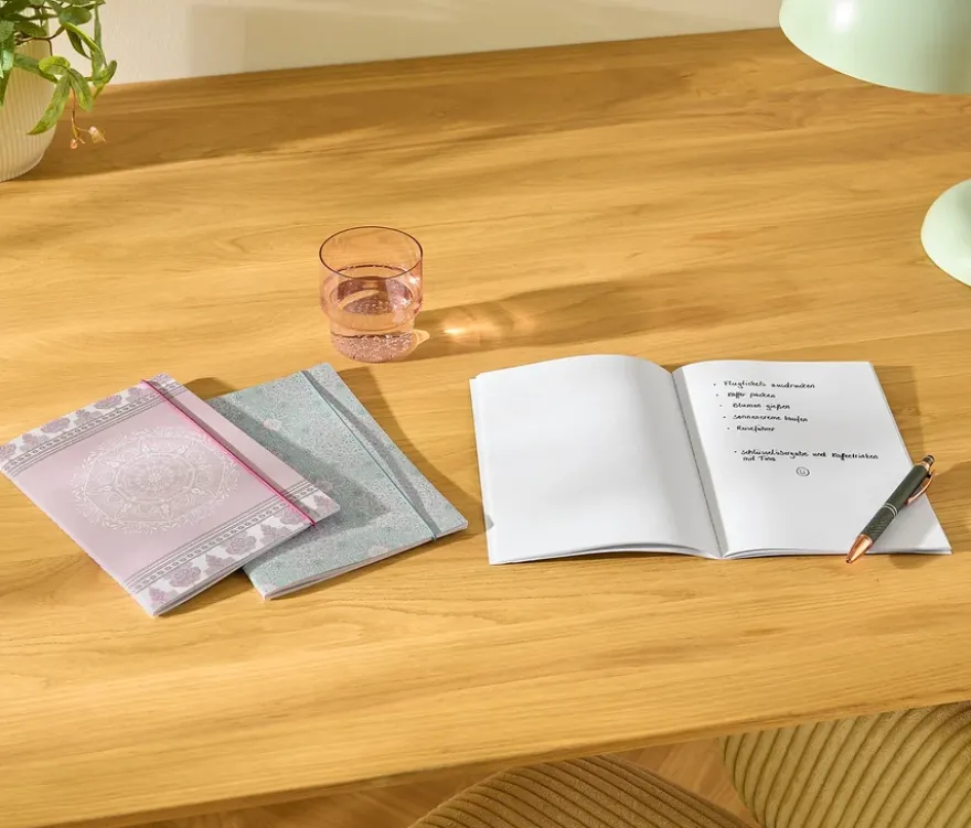 3 Notizbücher