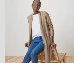 Offener Longcardigan
