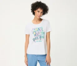 Olsen T-Shirt mit Placement-Print