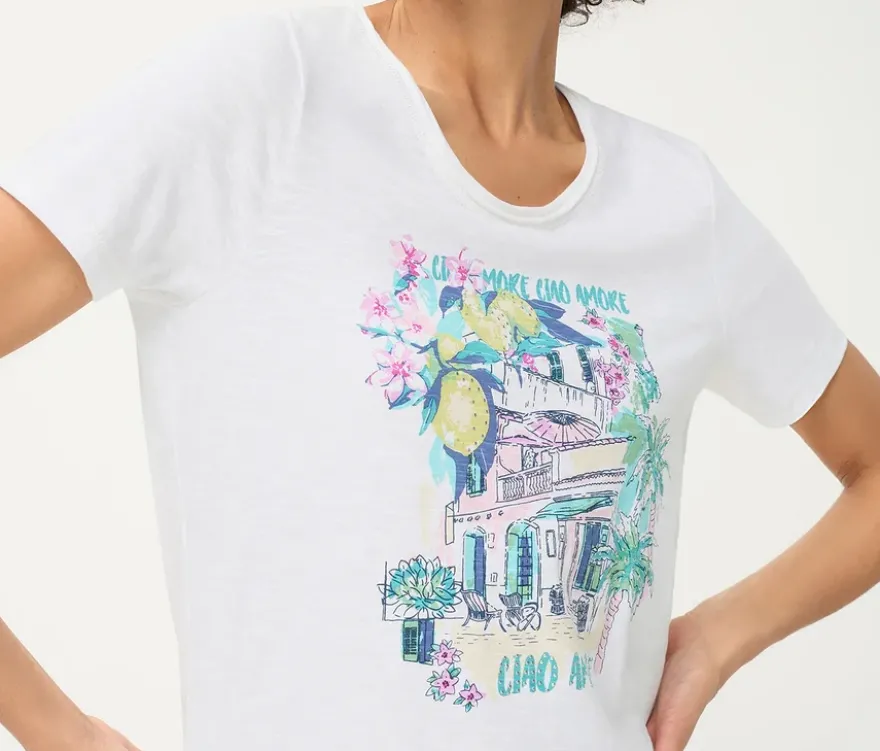 Olsen T-Shirt mit Placement-Print