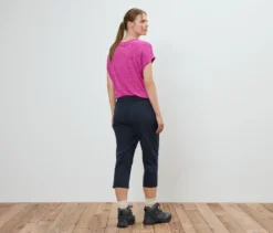 Outdoor-Caprihose, navy
