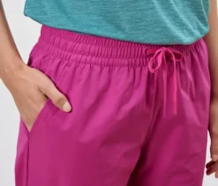 Outdoor-Caprihose, pink