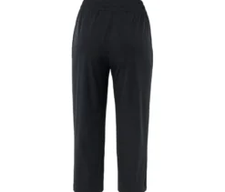 Outdoor-Caprihose, schwarz