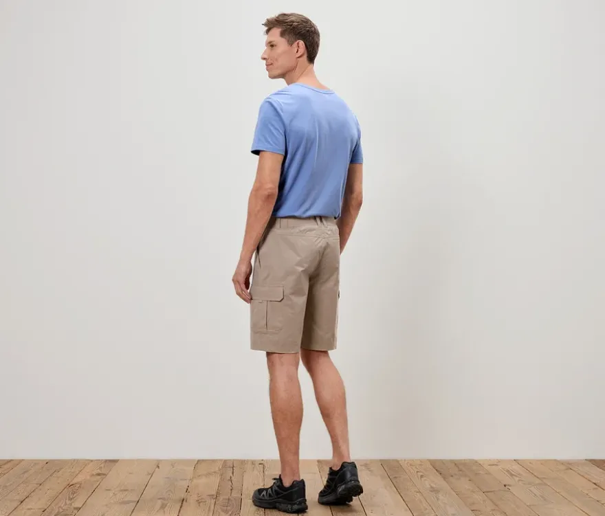 Outdoor-Cargoshorts, beige
